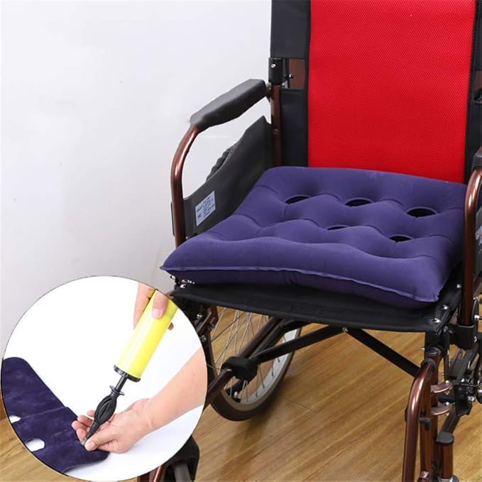 YFGlgy Foldable Medical Wheel Chair Air Inflatable Seat