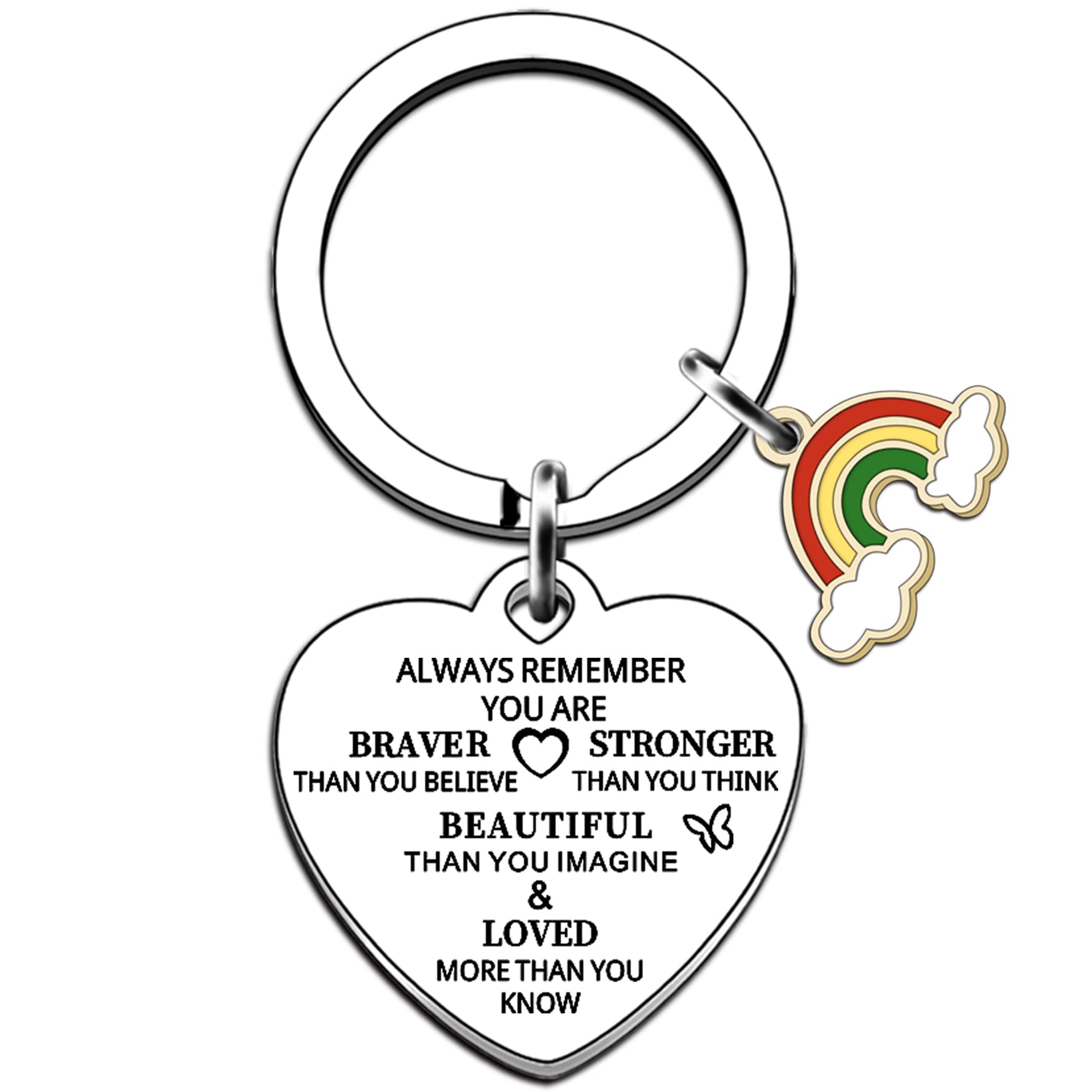 JMIMO Inspirational Gifts for Women,Her Birthday Gift You Are Braver Stronger Smarter & Beautiful Inspirational Gifts for Friend Sister Daughter Thinking of You Gifts