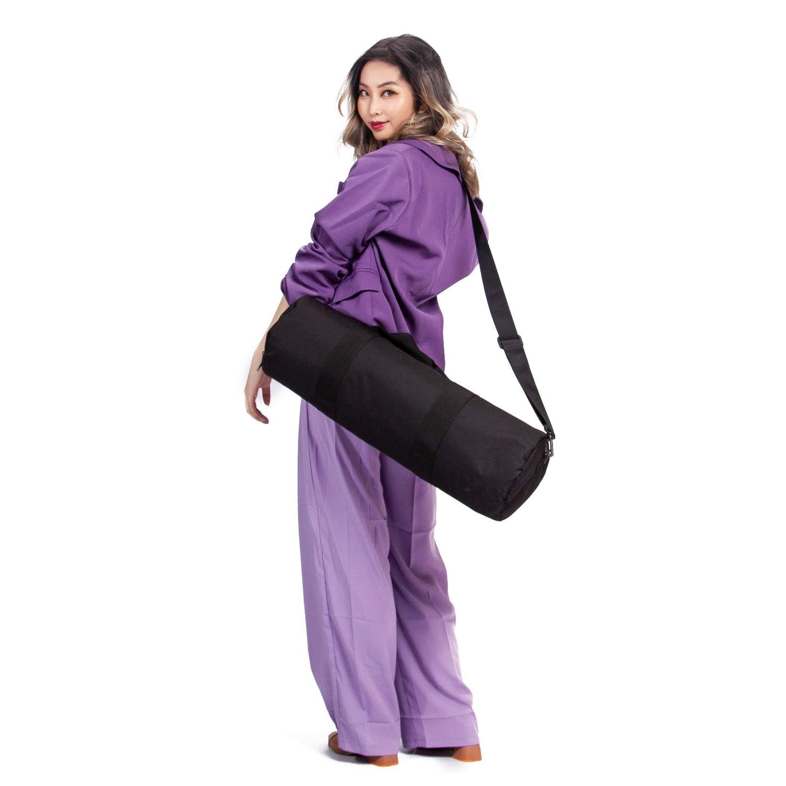 BOLLUMA Tripod Bag 24in Case Foam Padded 1680D Nylon Adjustable Shoulder Strap, 60cm x 20cm Large Sturdy Storage Bag for Photography Equipment Monopod Light Stand