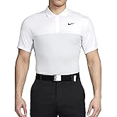 Nike Men's Dri-FIT Victory Golf Polo White | Light Grey | Black Medium