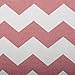 DII Hard Sided Collapsible Fabric Storage Container for Nursery, Offices, & Home Organization, (11x11x11) - Chevron Rose