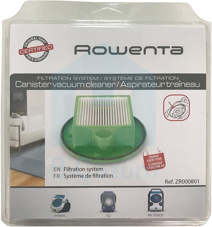 Meilleur Prix Rowenta ZR000801 Filtre Aspirateur Filtre Hepa H12 pour Intens / R2 / Air Force