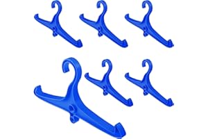 FoldTier Scuba Hanger BC Regulator Scuba Diving Wetsuit Hanger with Din Threads Vest Tactical Gear for Dry Clothes BCD Side Hanging