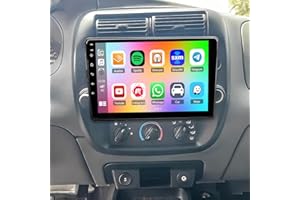 10.1" Double Din Car Stereo Radio for Ford Ranger 1998-2011,with CarPlay & Android Auto,HD Touchscreen Double Din Radio with 