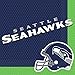 Seattle Seahawks NFL Football Team Logo Plates And Napkins Serves 16