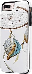 ,Compatible with iPhone 7 Plus Boho Chic Phone Case Compatible with iPone 7/8 Plus