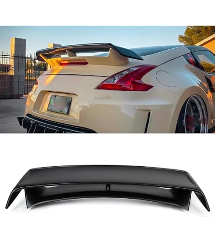 Amazon.com: Fit 2009-2021 Nissan 370Z Coupe Trunk Spoiler N Style