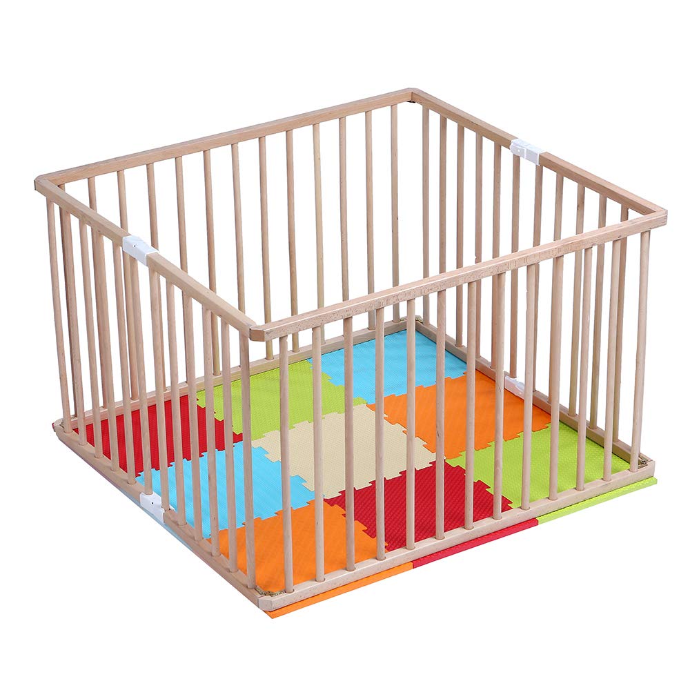 1015 Tapis De Sol Adapte Des La Naissance Fond De Parc Epais Pour L Eveil De Bebe Lot De 9 Dalles En Mousse Aux Couleurs Douces Ludi Tapis D Eveil Jeux Et Jouets