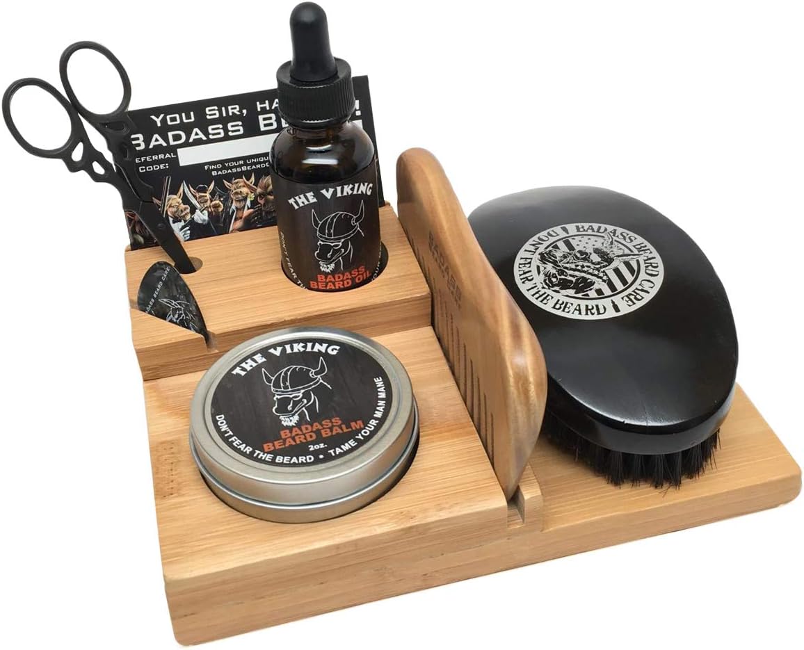 Badass Beard Care The Loaded Full Size Caddy Features Our