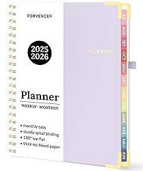 July 2025-June 2026 Planner, Forvencer Academic