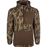Drake Waterfowl Men's MST Endurance Hunting Warm Quarter-Zip Fleece Lined Hoodie w/Kangaroo Pouch & Magnattach Chest Pocket