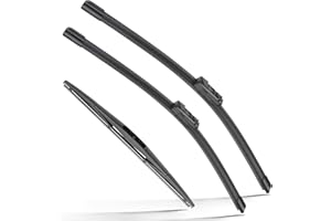 RAINTOK Windshield Wiper Blades Replacement for Subaru Crosstrek Impreza 2017 2018 2019 2020 2021 2022 2023 Original Factory Quality Front Rear Wipers Blade Set for My Car - 26" 16" 12" (Pack of 3)