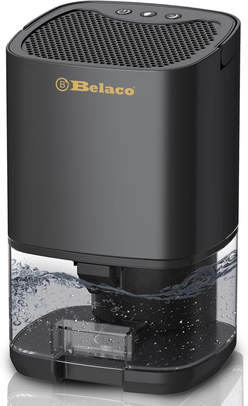 Belaco 1000ml Portable Dehumidifier Damp Mould Moisture Home Quiet Air Dryer