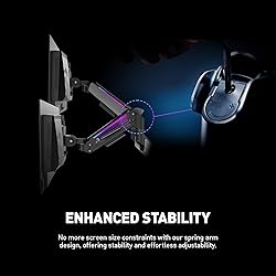 MSI MPG MT201DR - Premium RGB Dual Monitor Stand