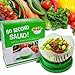 Salad Cutter Bowl - All In One Quick Chop Salad Bowl Large | 60 Second Salad Chopper, Slicer & Bowl Maker | Chopped Salads Container Servers & Salad Cutting Board For Fresh Vegetables, Fruits, Lettuce primary