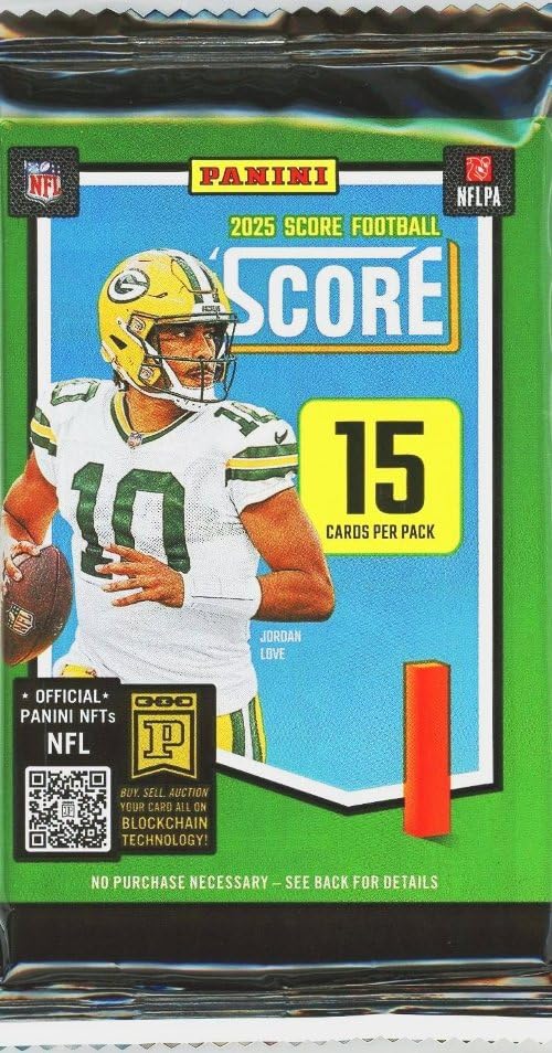 Topps Football Mega Foil Pack product photo 3