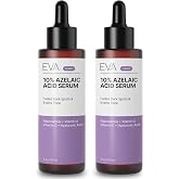 Eva Naturals Azelaic Acid 10% Facial Serum, 2 fl oz | With Niacinamide &amp; Hyaluronic Acid | Lightweight Hydrating Face Serum for Smoother, More Even-Looking Skin | For All Skin Types