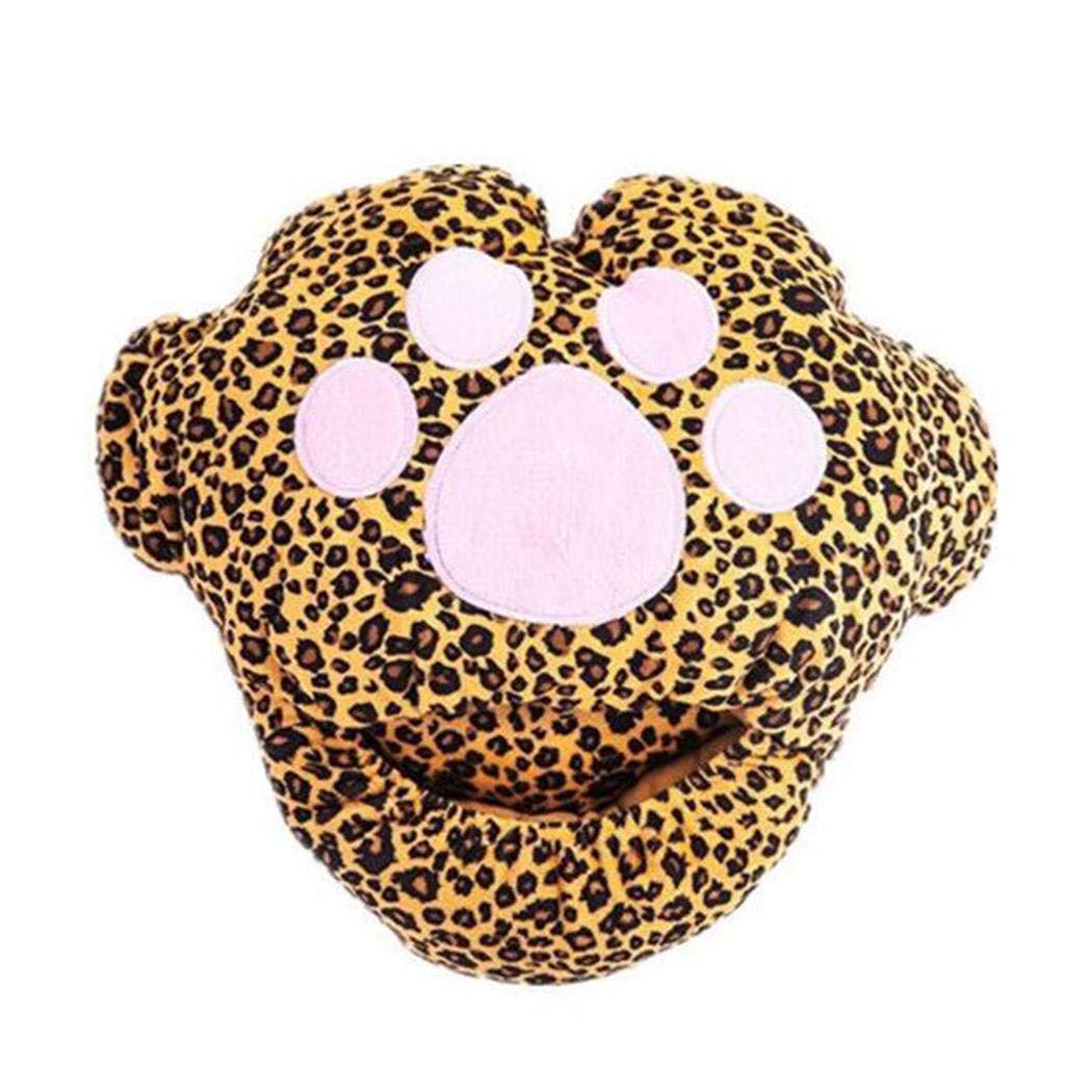 pairris Calzature riscaldanti Plug-in USB Peluche Vita e Piedi Caldi elettrici Invernali Scaldamani