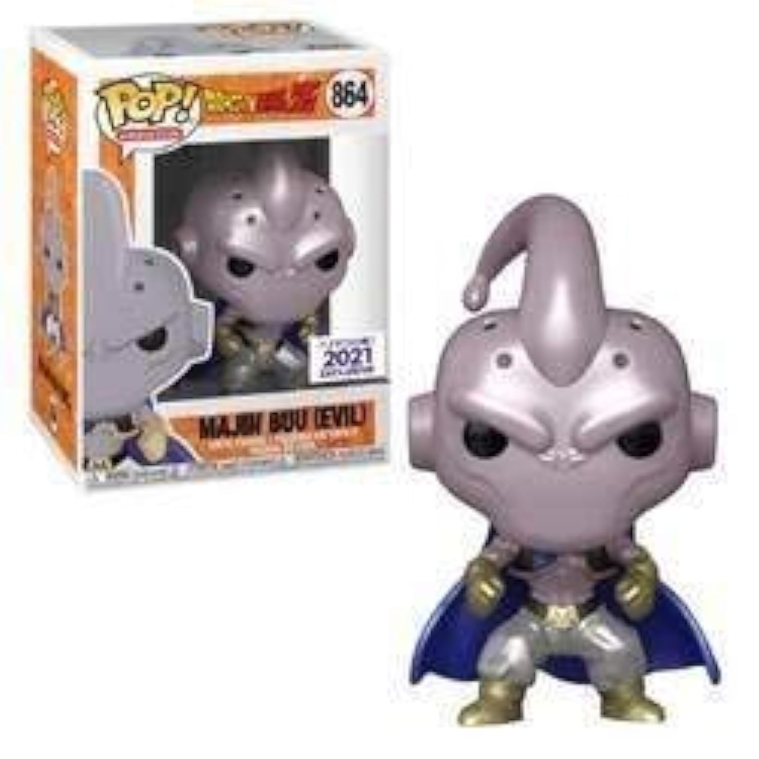 POP! Animation Dragonball Z 864 Majin Buu Evil Metallic