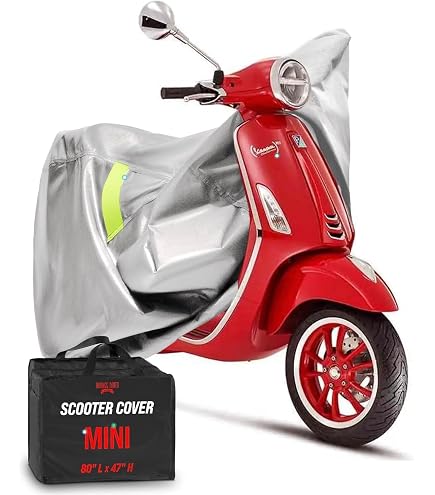 Coprimaterasso Impermeabile Vespa Originale – Adatto A PX, P200E, T5, Con Tasche E Finestra Trasparente