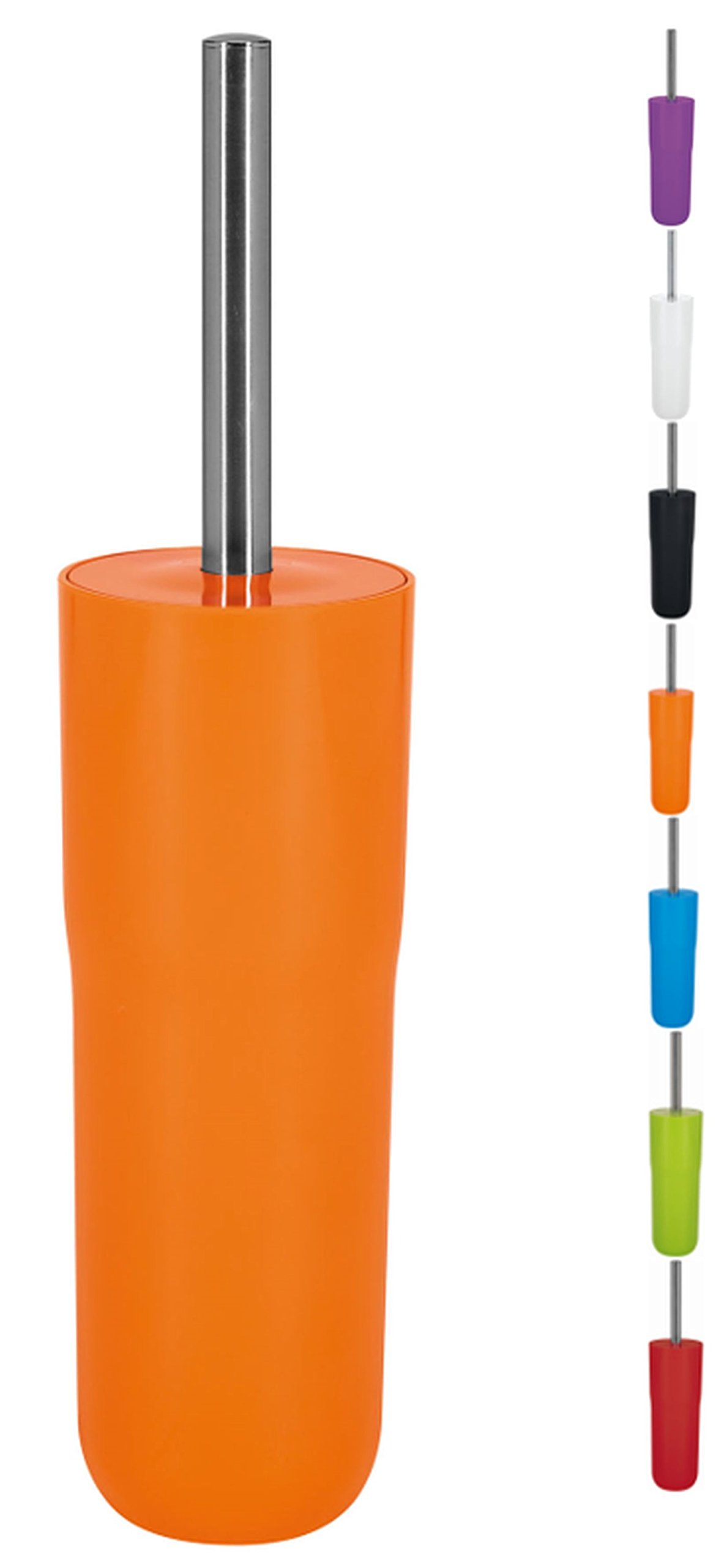Spirella Polystyrene Cocco Toilet Brush, Orange