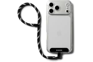 Ringke Holder Link Flow Adjustable Hand P-Type Strap with Patch, Universal Detachable Cell Phone Wrist Bracelet Lanyard