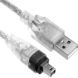 ALINNA 5FT USB 2.0 Male to IEEE 1394 4Pin Male