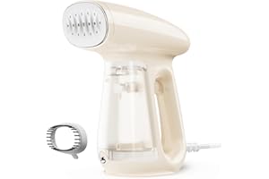 Bear Steamer for Clothes, 1300W Handheld Clothes Steamer,Garment Steamer with 230ml Tank,Fast Heat-up, Auto-Off, Steam Iron f