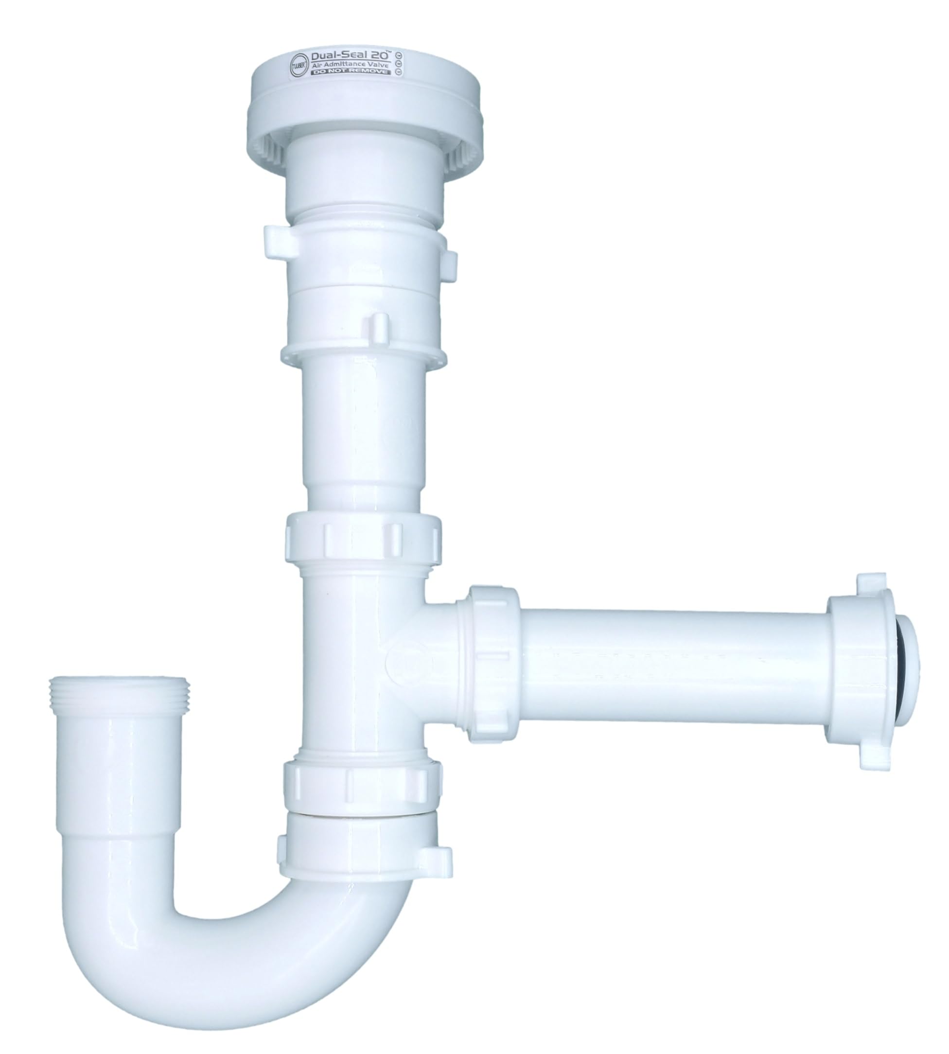 Air Admittance Valve Trap Assembly Kit With 11/2 Inch Tuuber Vent 2x