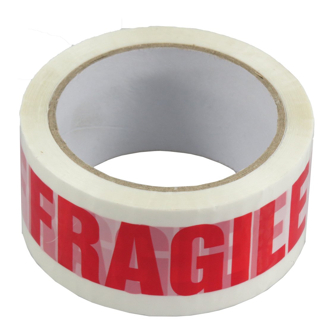 Triplast 48 mm x 66 m Fragile Printed Low Noise Parcel Packing Tape (Pack of 2)