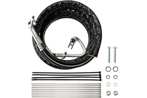 Rear AC Line Set, AT34653 Rear Replacement Lines For Acadia, Traverse, Enclave, Outlook, the Original by Auto Cooling Solutions