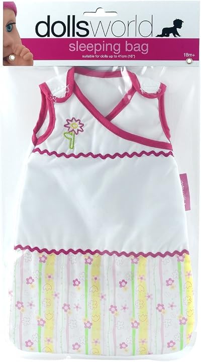 Dolls World Doll's Sleeping Bag for 41cm Dolls | Velcro Fastening
