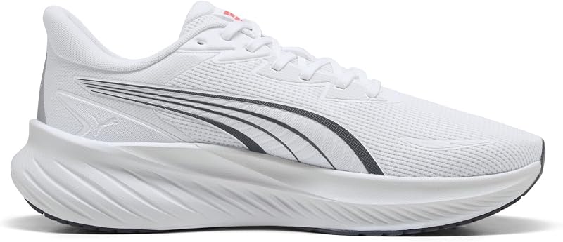 Unisex Pounce Lite Puma White-Ultra Red-Red Rhythm 8 42 — photo 5 sur 6