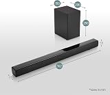 Panasonic SC-HTB150EBK Slim Soundbar with Wireless Subwoofer HDMI ARC Bluetooth view 3