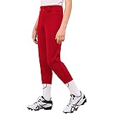 Stelle Girls' Softball Pants Youth Kids Baseball Pants Fastpitch Pants with Pockets Boys Tee Ball