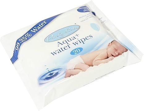 purely baby aqua water wipes