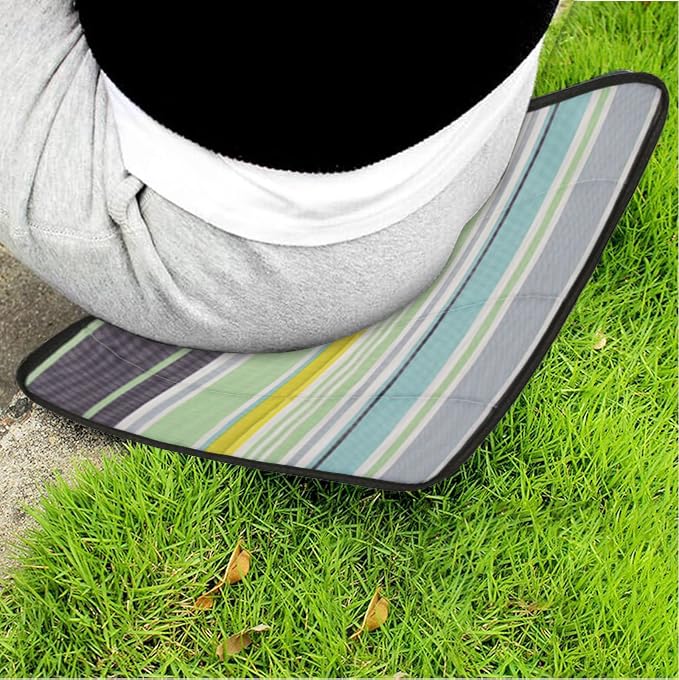 Photo 1 of KoovDem Portable Lightweight Mini Waterproof Folding Mat, Sitting Pad for Outdoor Activities, Suitable for Stadiums, Camping, Field Comfort Pad, Colorful