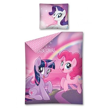 My Little Pony Kinder Bettwäsche Set Love to Discover 140x200 cm (MLP31dc)