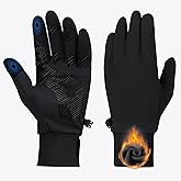 UTOBEST Winter Gloves for Women Men, Touchscreen Thermal Gloves Cold Weather Warm Windproof Non-Slip Insulated Gloves for Running, Cycling, Biking & Outdoor Sports