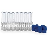 Steve Spangler Science Large Plastic Test Tubes with Caps, 15-Pack | Ages 5+, Kindergarten+, Chemistry Set for Kids, STEM Projects, Educationals