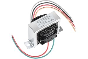 FATKITT Control Transformer 24V 40VA, Multi-Tap 120/208/240V to 24V AC Industrial Power Transformer with Foot Mount, Easy Installation and Reliable Output for HVAC Furnace, Relays, and Gas Valves