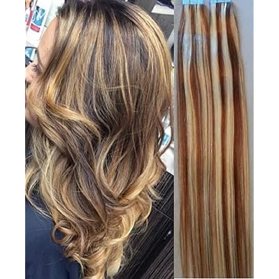 20 inch Tape in Hair Extensions Real Human Hair, Jamaica Ubuy