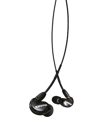 Shure Fones de ouvido AONIC 215 com isolamento de som, som nítido