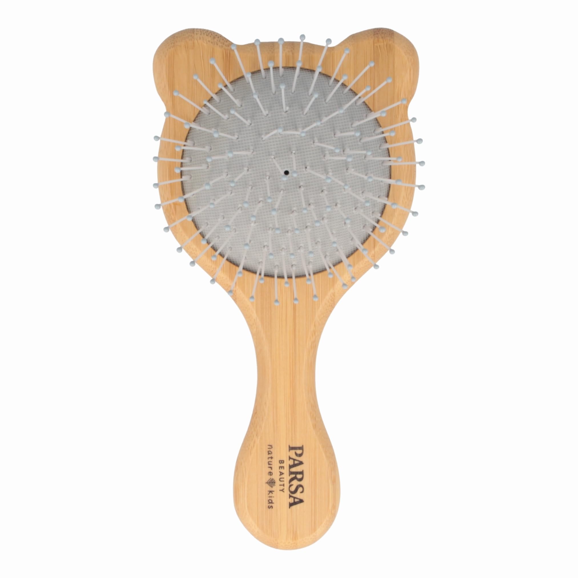 PARSA Beauty Nature Kids Wet&Dry Hair Detangling Brush with Koala Print Bamboo for Dry and Wet Hair