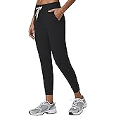 Fioboc Women's Joggers Pants with Pockets, Drawstring Running Sweatpants for Women Lounge Athletic Workout Jogging