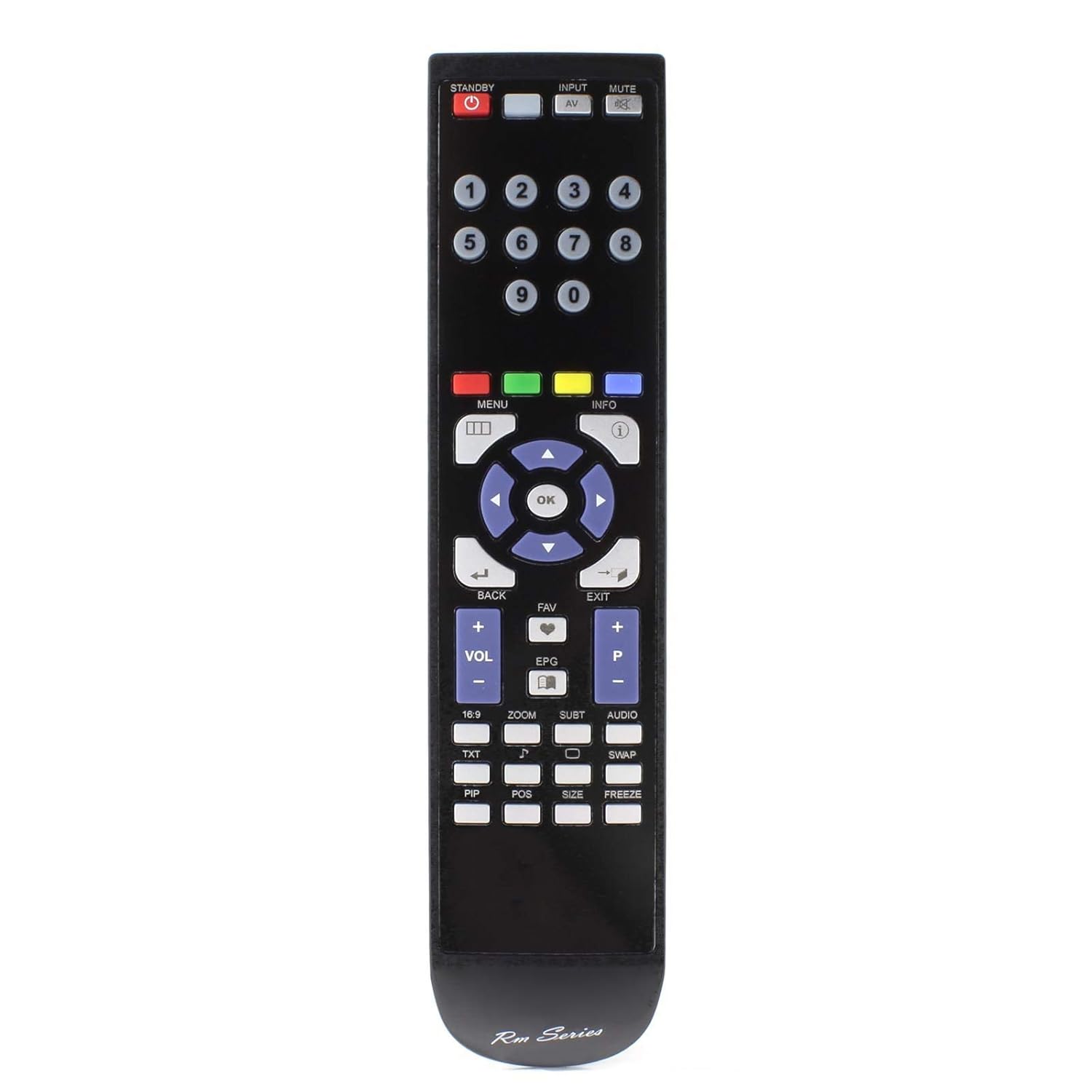 RMSeries Replacement Remote Control For ONN A037ZID Amazon.co.uk
