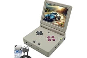 EWDGOES RG35XXSP Handheld Game Console 3.5 inch IPS Screen 3300mAh System Clamshell Retro Games Consoles Flip Compatible with TV-out Gray