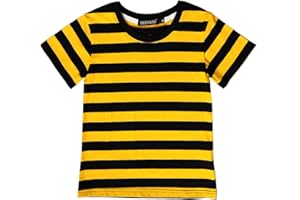 Deerose Kids 4th of July Shirt Short Sleeve Boy Girls Summer Striped Tee Top 3-14 Years