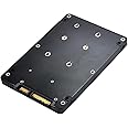 Cablecc mSATA SSD Mini PCI-E to 2.5" SATA 22P(15+7) Hard Disk Enclosure Case Converter Adapter for MSATA SSD