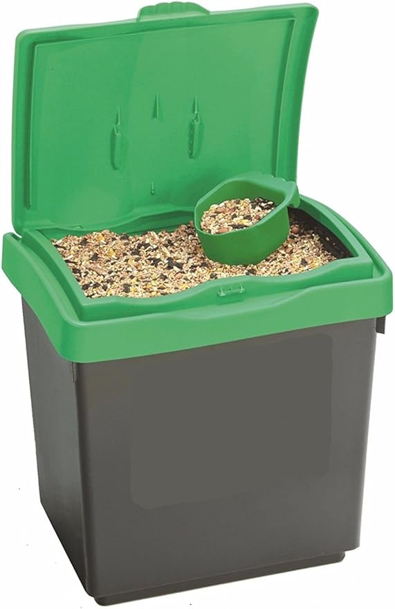 S&MC Gardenware Large Plastic Storage Bins Animal Pet Horse Feed Bird
